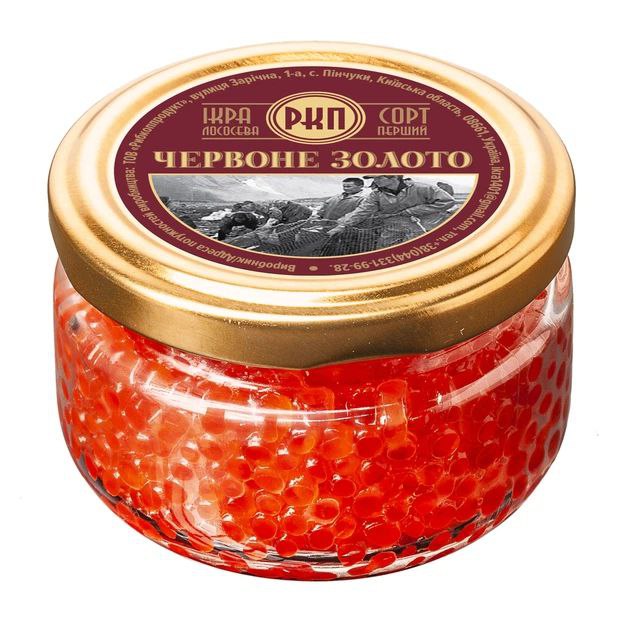 Ікра лососева(форель) Червоне золото ск/б 100г